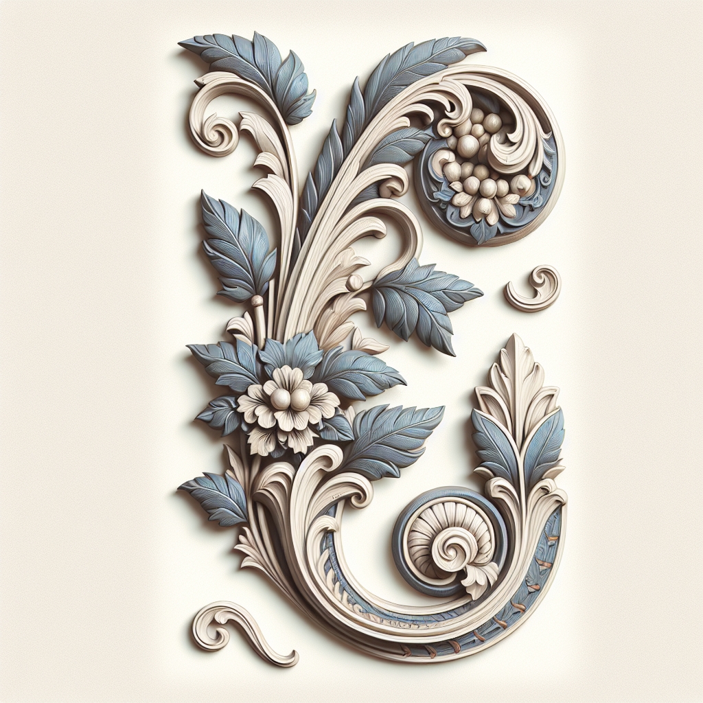 Malowane elementy dekoracyjne – ozdoby i dodatki do mebli