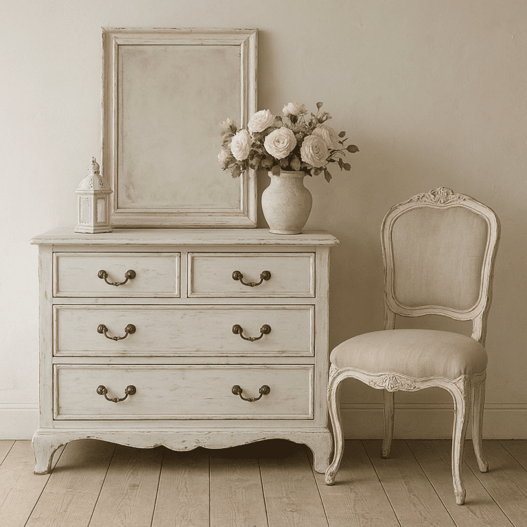 Malowane meble w stylu shabby chic – inspiracje i porady