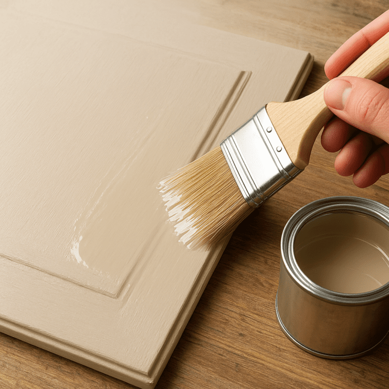 Jak uzyskać efekt połysku na farbie kredowej