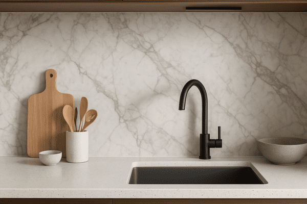 Materiały w kuchni – co wybrać, żeby było trwałe i modne?